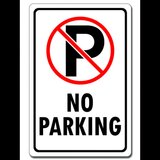 No Parking Sign